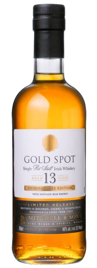 Gold Spot 13 year old Generations Edition Single Pot Still Irish Whiskey