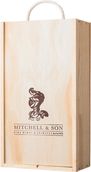 2 Bottle Wooden Box