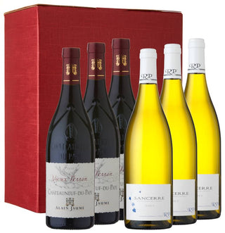 CHQ Classic Wine Gift: Alain Jaume Chateauneuf-du-Pape & Raimbault-Pineau Sancerre 