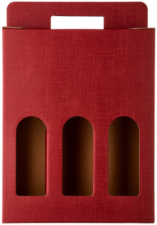 3 Bottle Red Wine Gift Carton
