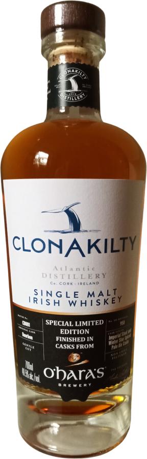 Clonakilty O'Haras Cask Finish Irish Whiskey