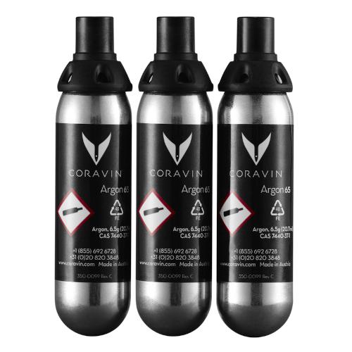 Coravin A65 Argon Capsule 3 pack  Mitchell and Son Wine Accessories