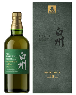 Suntory Hakushu 18year old 100th Anniversary Edition Japanese Whisky