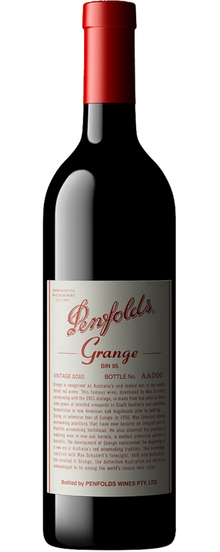 Penfolds Grange Bin 95 2020