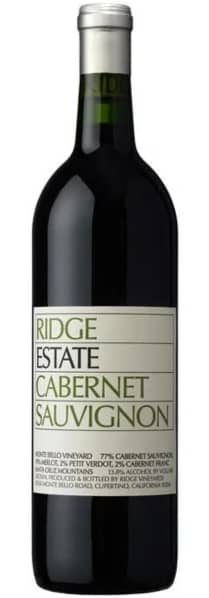 Ridge Vineyards Estate Cabernet Sauvignon