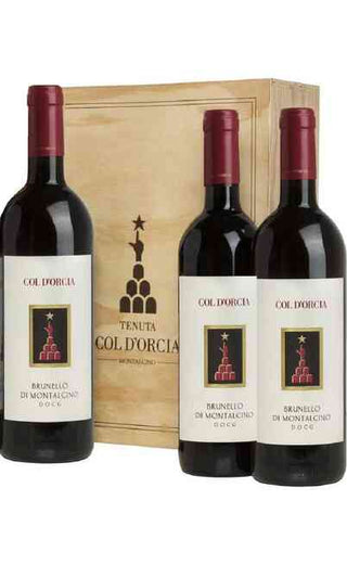 Col d'Orcia Brunello Collection Case 1995/1999/2001