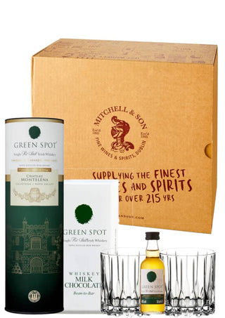 Spot Whiskey & Riedel Whiskey Glasses Hamper