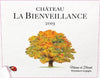 Chateau la Bienveillance Bordeaux Superieur 2019 front label | Organic & Biodynamic wine