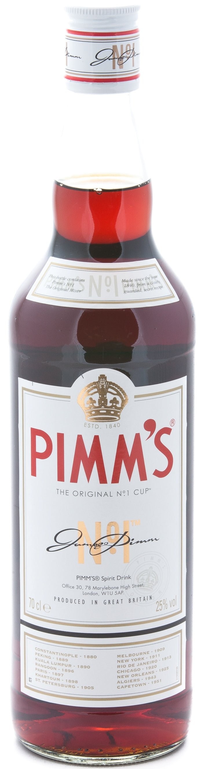 Cup Spirits Liqueur Pimm\'s and Son | No. 1 Fruit Mitchell
