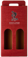 2 bottle red wine gift carton