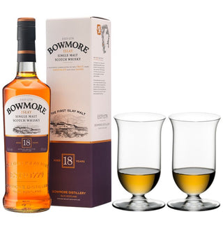 Perfect Pairings - Riedel Vinum Single Malt Whisky & Bowmore 18 year old Islay Scotch Whisky