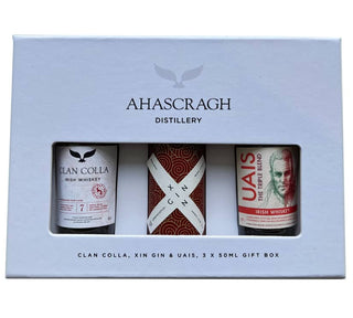 Ahascragh Distillery Whiskey & Gin Mini Gift Box