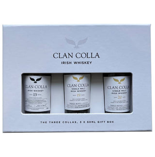 Clan Colla 'The Three Collas' Irish Whiskey Mini Gift Box 3x5cl
