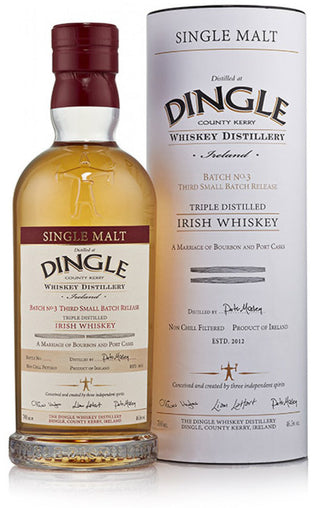 Dingle Single Pot Still Batch 3 Single Malt Irish Whiskey