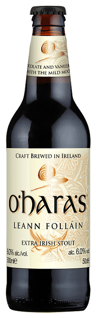 O'Hara's Leann Follain Extra Irish Stout 44cl can