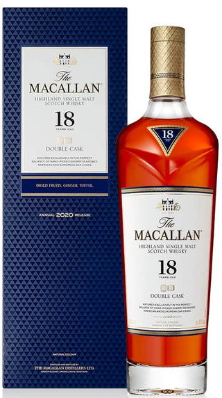 The Macallan 18 year old Double Cask Single Malt Scotch Whisky