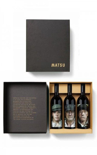 Matsu Collection 3 x 75cl wine gift set