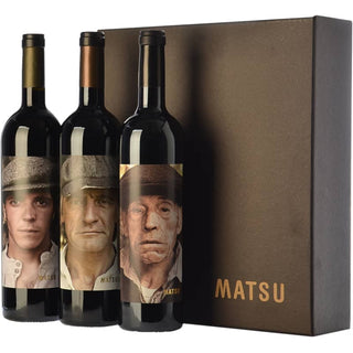 Matsu Collection 3 x 75cl wine gift set