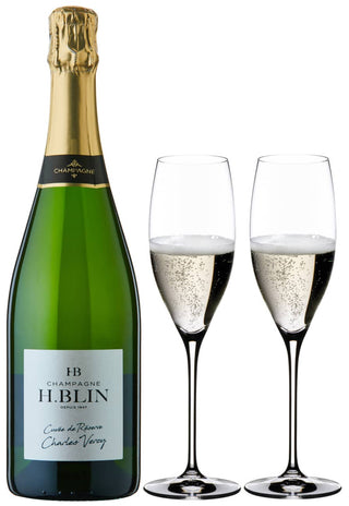 Perfect Pairings - Riedel Vinum Cuvee Prestige & H. Blin Cuvee de Reserve Charles Vercy Brut Champagne