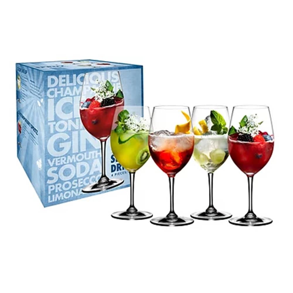 RIEDEL 5515/90 Mixing Tonic Cocktail Tumbler, Set of 4, Clear RIEDEL 5515/90 Mixing Tonic Cocktail Tumbler, Set of 4, Clear