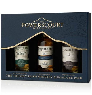 Powerscourt Distillery Trilogy 3x5cl Miniature gift set