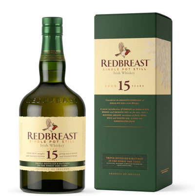 Redbreast 15 year old Pot Still Irish Whiskey