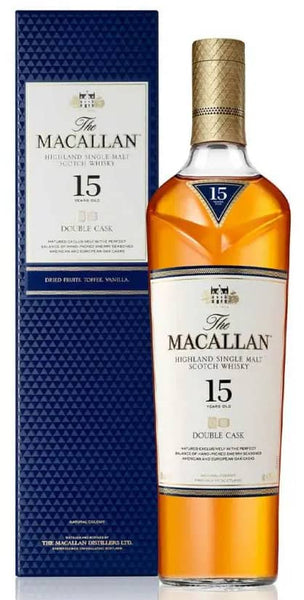 ウイスキー The Macallan 15 The Macallan 15 year old Double Cask Scotch Whisky