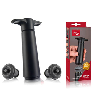 Vacuvin Wine Saver Pump + 2 Stoppers