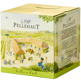 Le Petit Pellehaut Blanc 5 litre Bag-in-Box | French White Wine