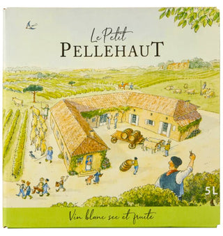 Le Petit Pellehaut Blanc 5 litre Bag-in-Box | French White Wine