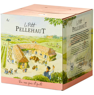 Le Petit Pellehaut Rosé 5 litre Bag-in-Box | French Wine