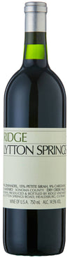 Ridge Vineyards Lytton Springs Zinfandel | California Wine