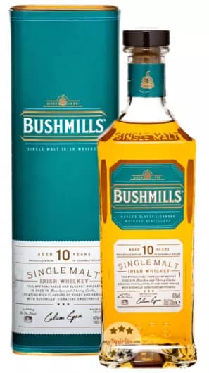 Bushmills 10 year old Single Malt Irish Whiskey