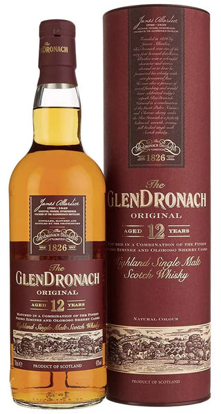 GlenDronach 12 year old Original Highland Single Malt Scotch Whisky