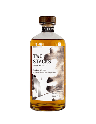Two Stacks Smoke and Mirrors Peated Stout Cask Irish Whiskey 70cl